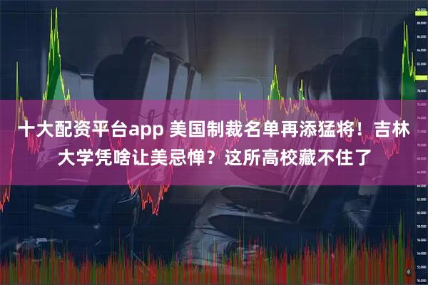 十大配资平台app 美国制裁名单再添猛将！吉林大学凭啥让美忌惮？这所高校藏不住了